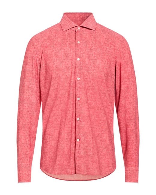 Ghirardelli Pink Shirts for men