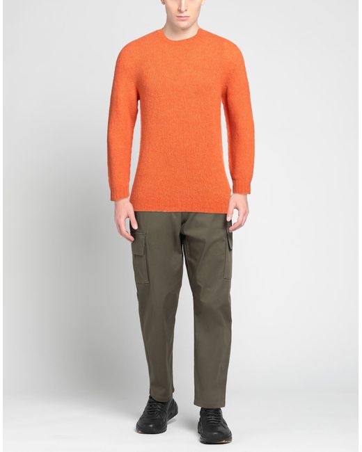 Scaglione Pullover in Orange für Herren