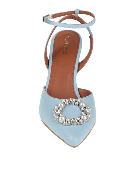 Alohas Blue Pumps