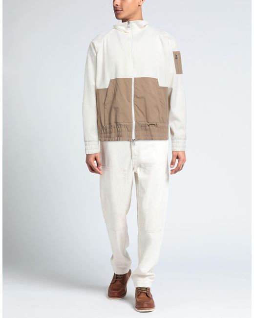 Windsor. White Sweatshirt for men