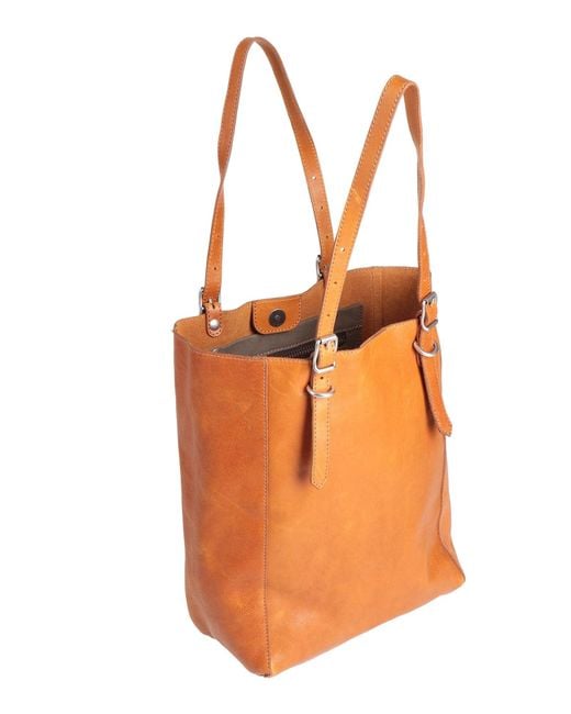 Borsa A Mano di Campomaggi in Orange
