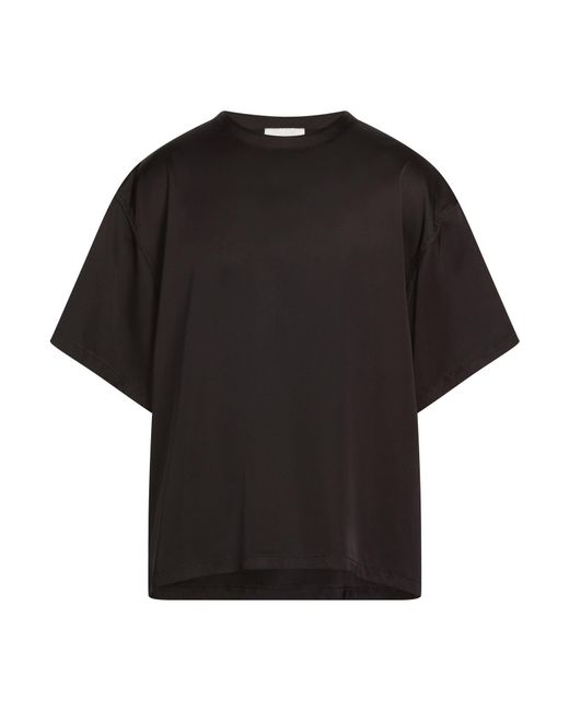Jil Sander Black T-Shirt Viscose, Silk for men