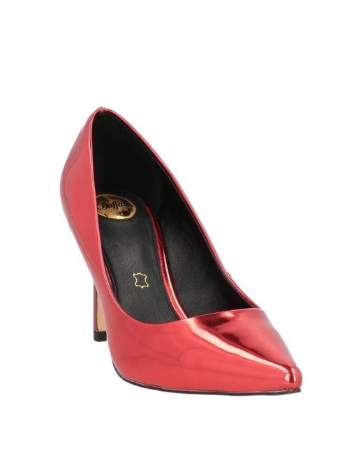 Buffalo Pink Pumps Leather