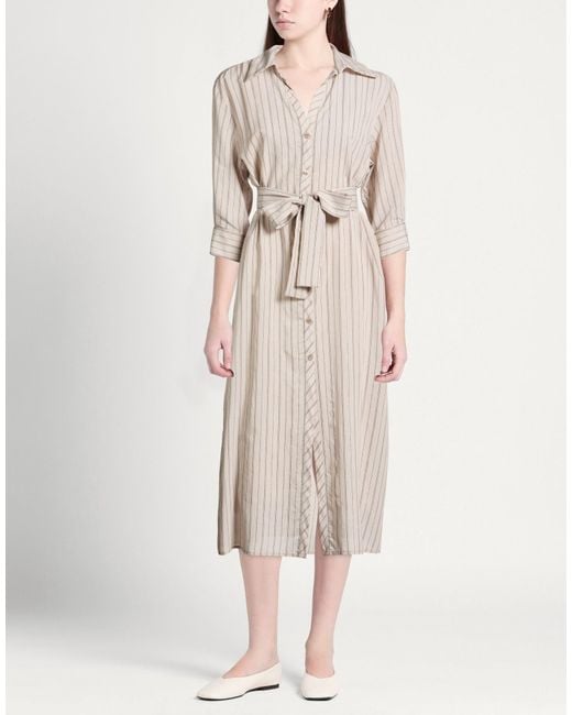 Kaos Natural Midi Dresses