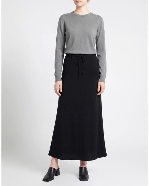 A.Emery Black Maxi Skirt