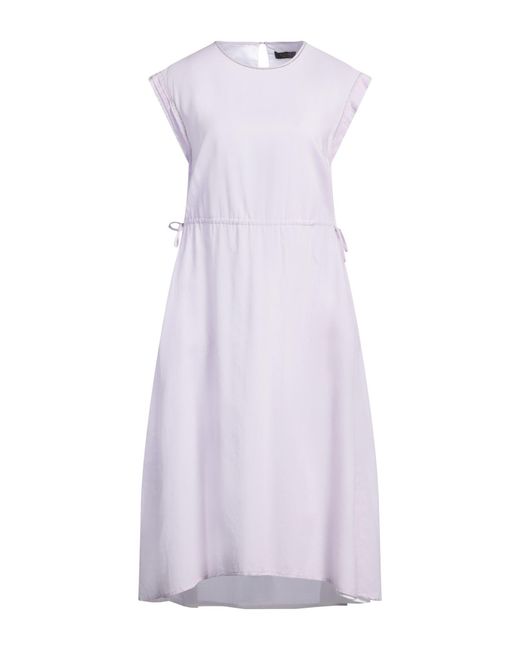 Peserico Purple Midi Dress