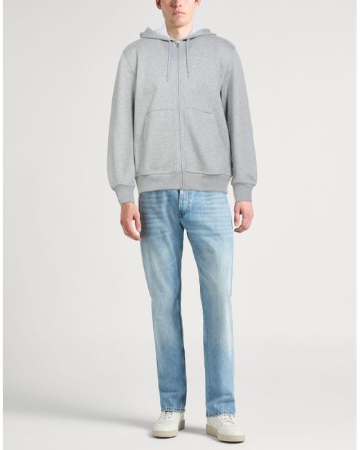Brunello Cucinelli Sweatshirt in Gray für Herren