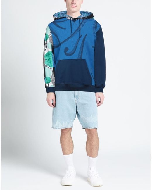 Bikkembergs Blue Sweatshirt for men