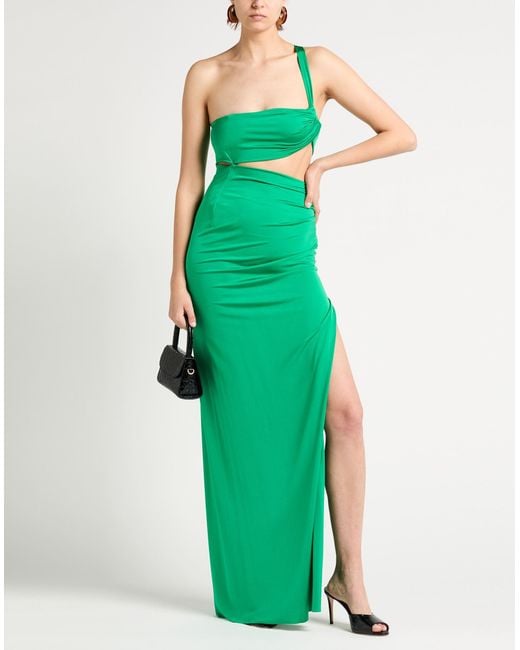 Circus Hotel Green Maxi Dress