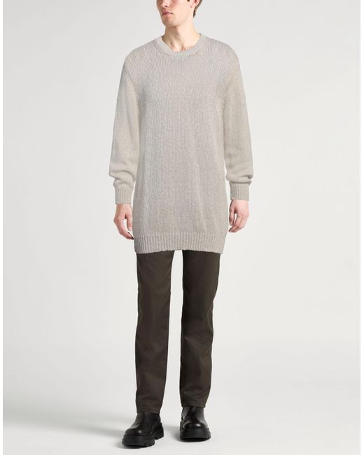 Roberto Collina Gray Sweater for men