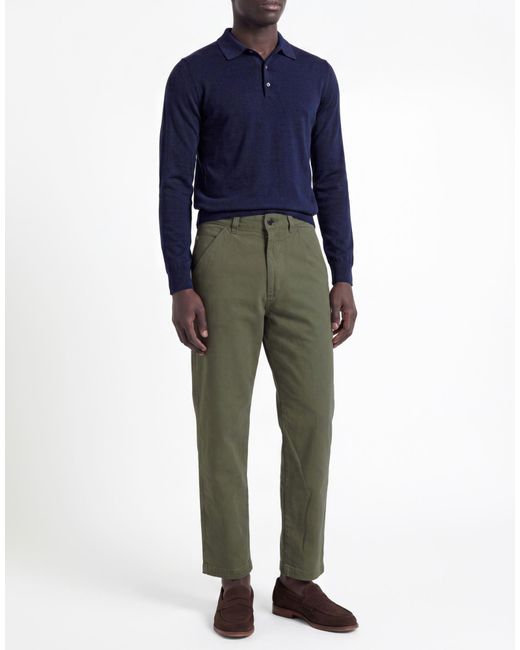 Incotex Green Trouser for men