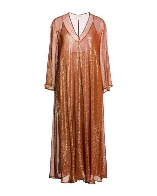 francesca's black and gold dress Fortuna One Shoulder Split Maxi Dress Black/Gold