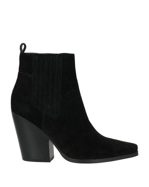 Kendall + Kylie Black Ankle Boots