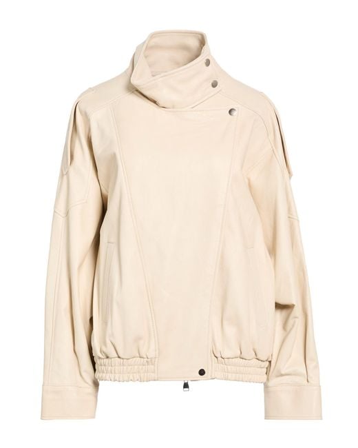 Imperial Natural Cream Jacket Leather