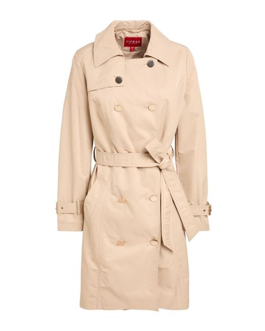 Guess Natural Overcoat & Trench Coat