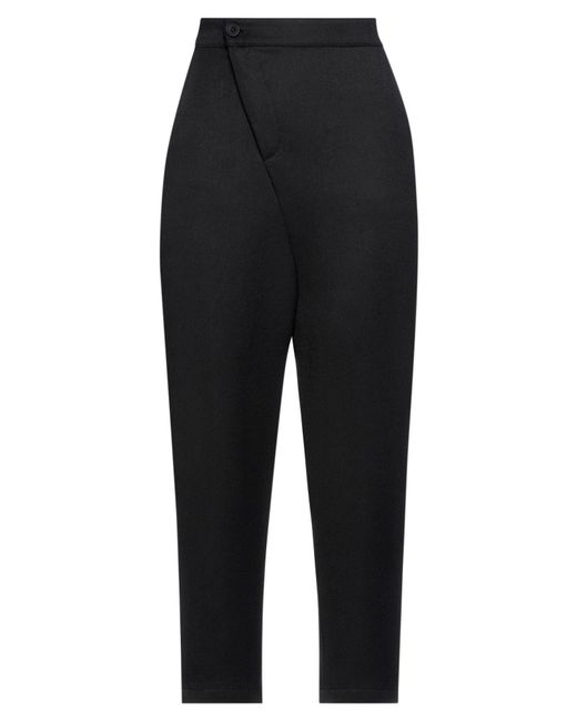SOHO-T Black Pants Polyester, Viscose, Elastane