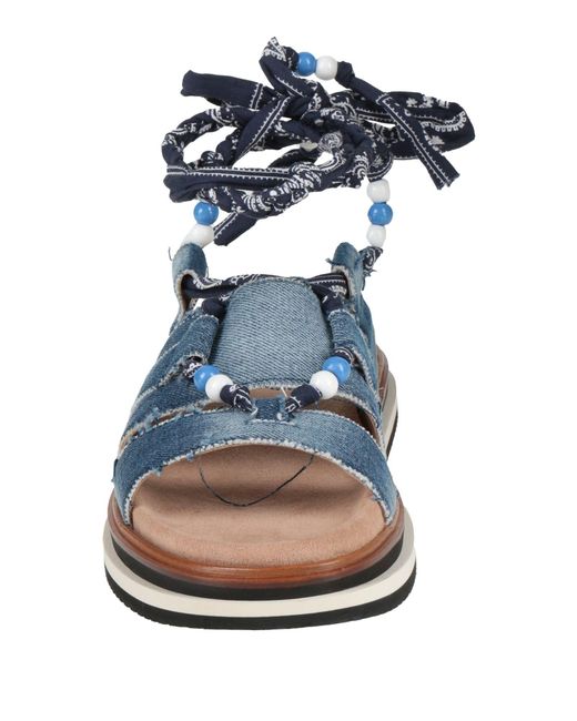 Hogan Blue Sandals