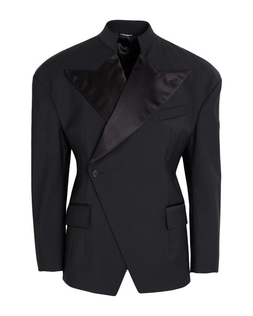 Dolce & Gabbana Black Blazers for men