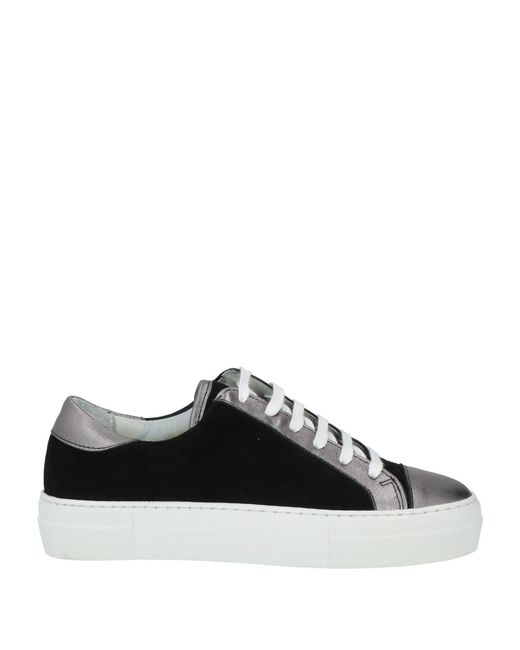 Cerruti 1881 Black Sneakers Calfskin