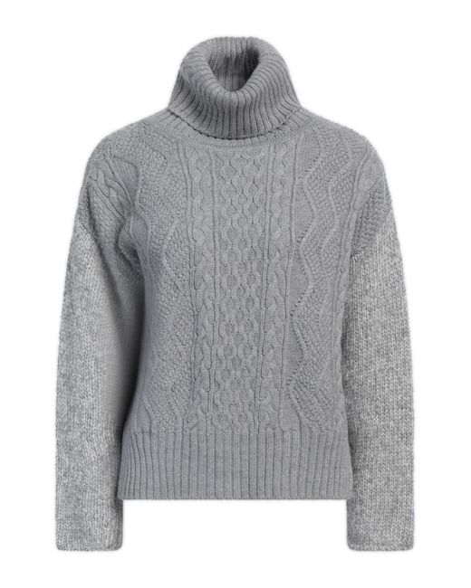 Whyci Gray Rollkragenpullover