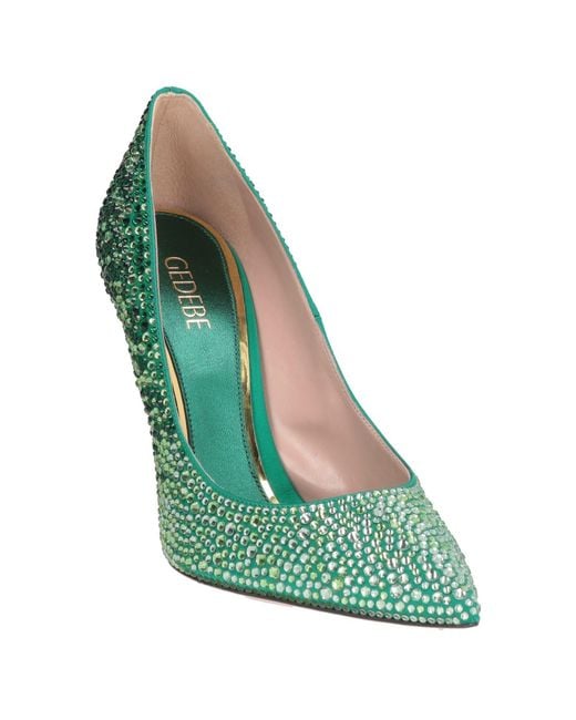 Gedebe Green Pumps