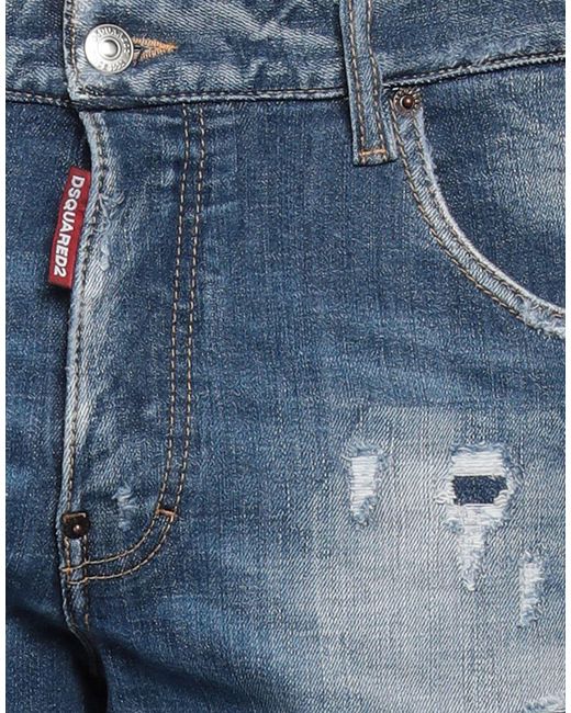 DSquared² Blue Jeans Cotton, Polyester, Elastane for men