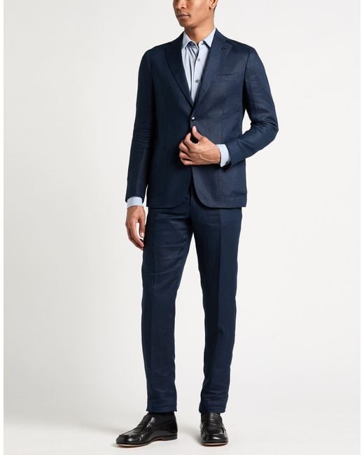 BRERAS Milano Blue Suit for men