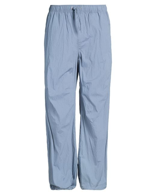 Jack & Jones Blue Pants Studio Slate Pants Cotton, Elastane for men