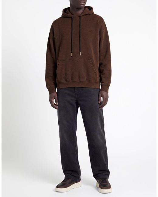 Saucony Brown Sweatshirt Cotton, Polyester for men