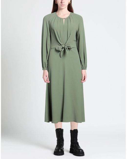 Ottod'Ame Green Midi Dress