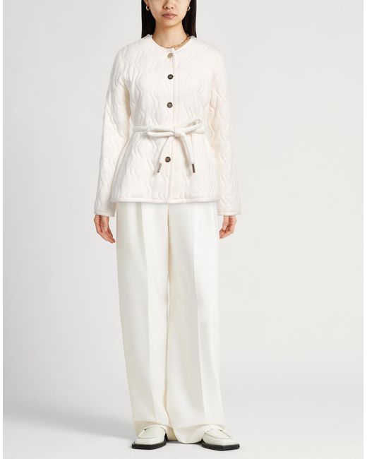 ESCADA White Jacke & Anorak
