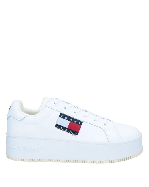 sneakers blanche tommy hilfiger