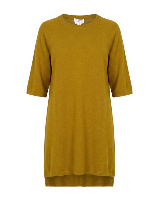 Kaos Yellow Mini Dress