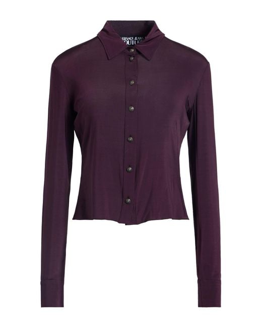 Versace Jeans Couture Purple Shirt