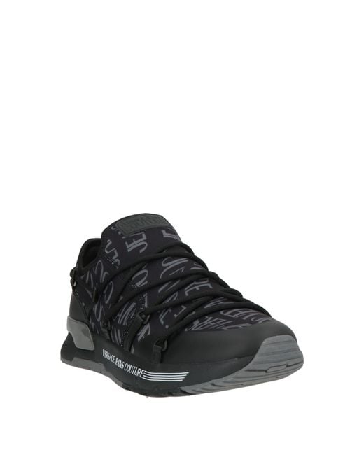 Versace Jeans Couture Black Trainers for men