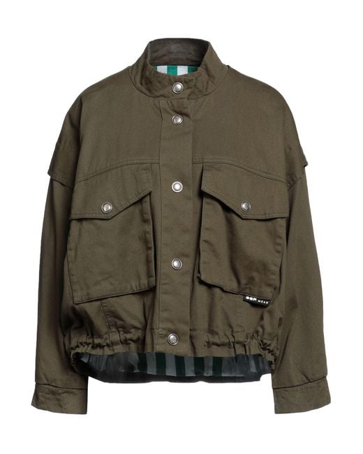 OOF WEAR Green Denim Outerwear
