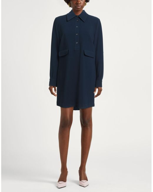 Ottod'Ame Blue Mini Dress