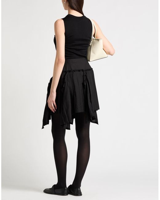 Yohji Yamamoto Black Minirock