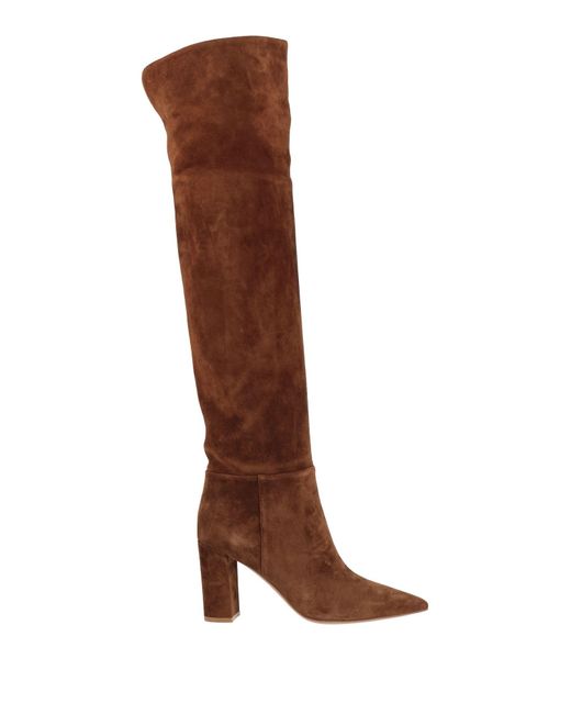 Gianvito Rossi Brown Boot Leather
