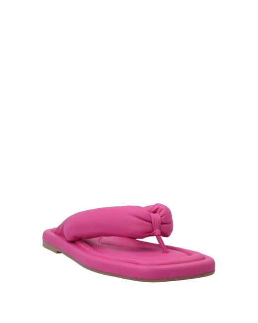 Boss Pink Toe Post Sandals