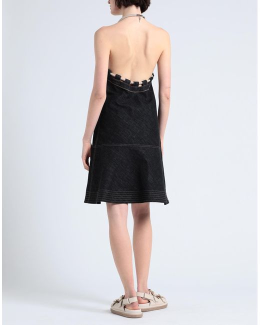 Brunello Cucinelli Black Mini Dress