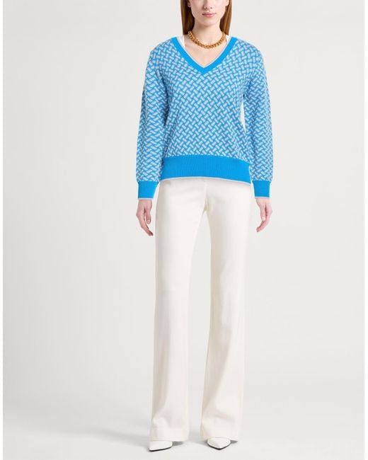 Drumohr Blue Jumper