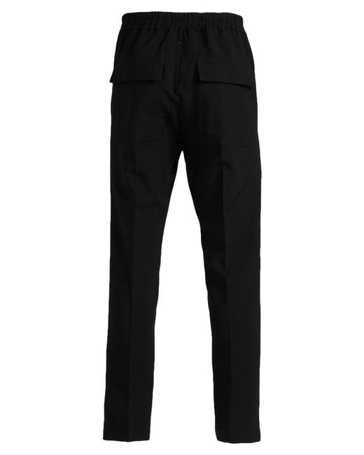 Rick Owens Black Trouser for men