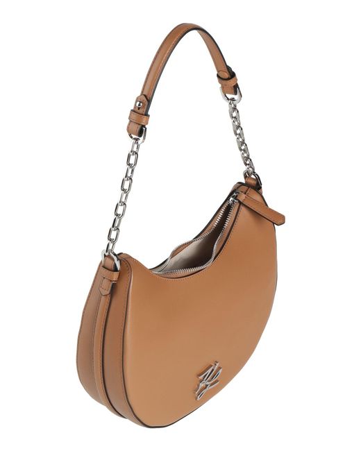 Karl Lagerfeld Brown Shoulder Bag