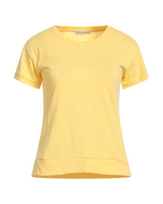 Cashmere Company Yellow T-shirt