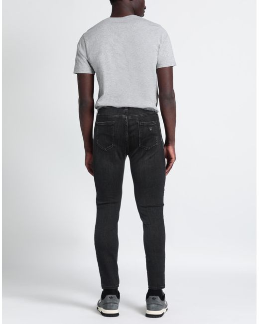 Emporio Armani Black Jeans for men