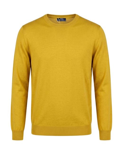 Pullover Fedeli de hombre de color Yellow