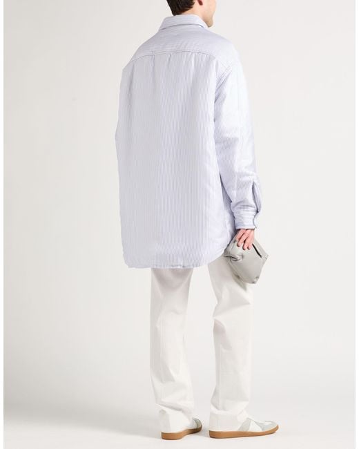 Maison Margiela White Coat Cupro for men