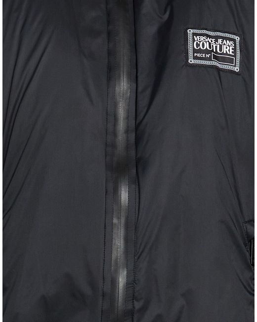 Versace Jeans Couture Black Jacket Polyamide for men
