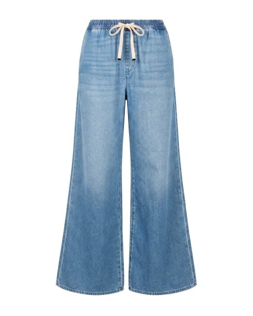 7 For All Mankind Blue Jeans Cotton, Lyocell